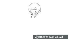 桃花姑娘簡筆畫教學