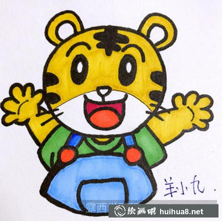 巧虎簡筆畫