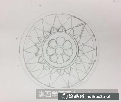 捕夢網(wǎng)的畫法