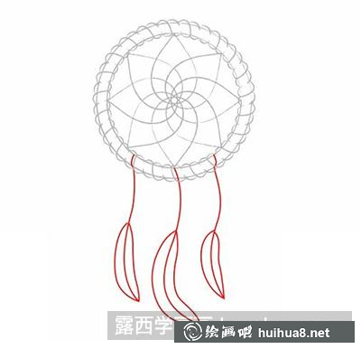捕夢(mèng)網(wǎng)的畫法