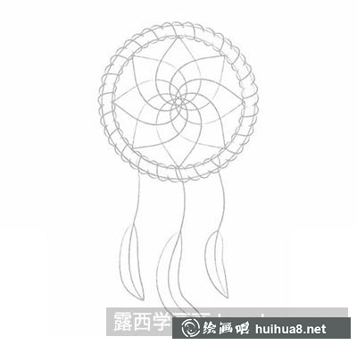 捕夢(mèng)網(wǎng)的畫法