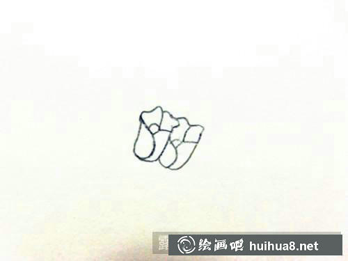 玫瑰花束簡(jiǎn)筆畫