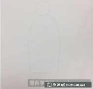 兒童畫教程教畫大衣女孩