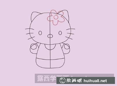 HelloKitty的畫(huà)法