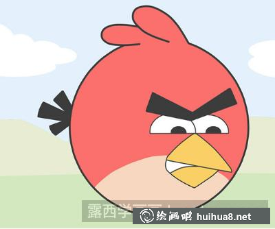 憤怒的小鳥的畫法