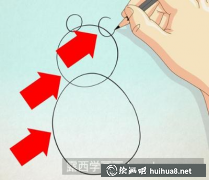 簡筆畫教學(xué)：繪出溫馨維尼熊