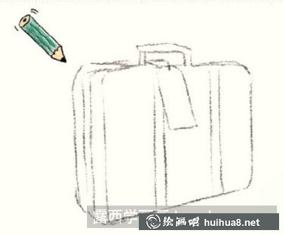 行李箱兒童畫
