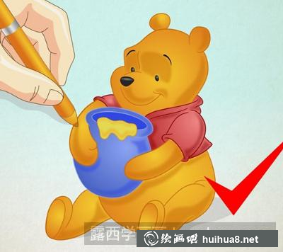 維尼熊的畫法