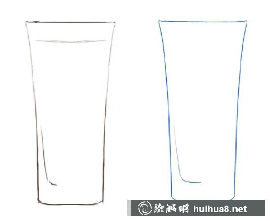 加冰可樂兒童畫教程