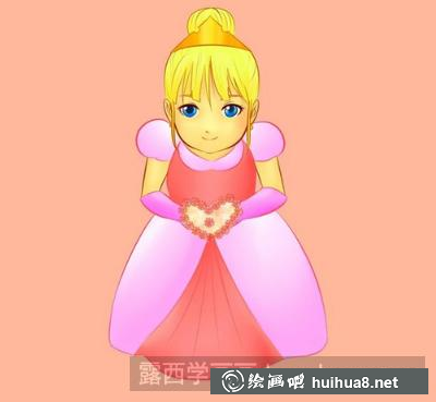 小公主的畫法