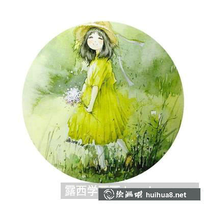 人物水彩