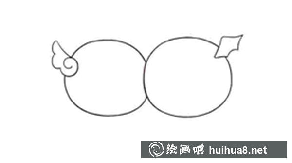 雙子座的簡筆畫教程