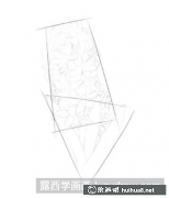 素描靜物風信子繪制技巧