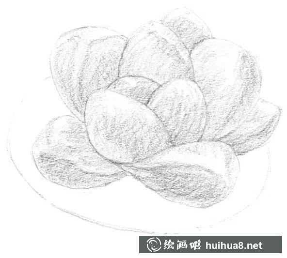素描畫(huà)玉露