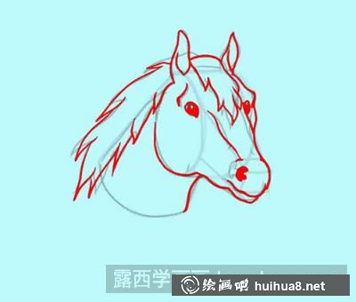 馬頭的畫法
