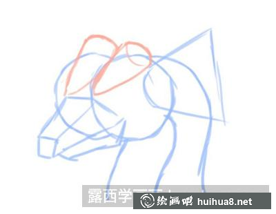 龍頭像的畫法 龍頭像的畫法