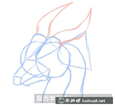 龍頭像的畫法 龍頭像的畫法