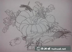 國畫入門：蔬菜水果繪法指南