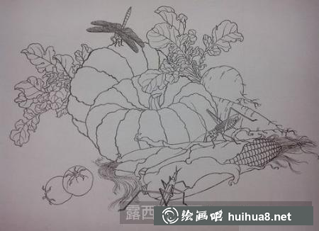 蔬菜水果的畫(huà)法
