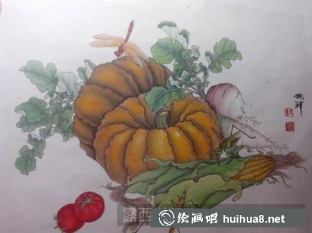 蔬菜水果的畫(huà)法