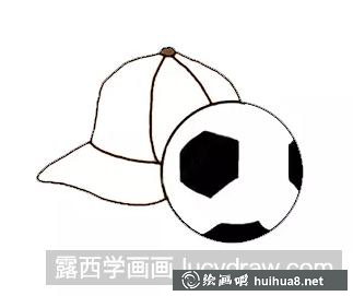 簡筆畫足球 簡筆畫足球