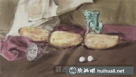 蓮藕與燭臺(tái)的完整作品