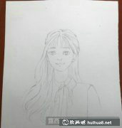 教您繪制微笑女孩插畫