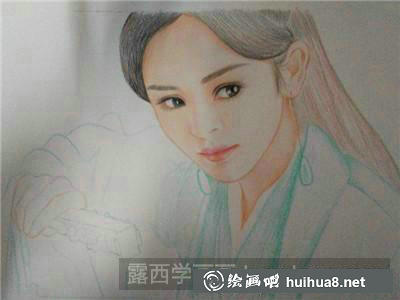 人物彩鉛