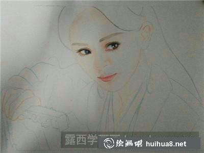 人物彩鉛