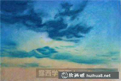 云光色粉畫