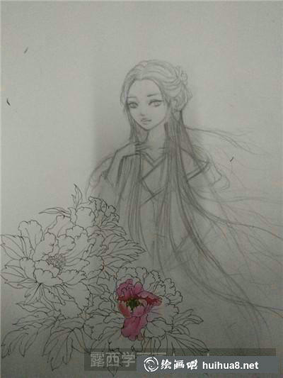 古風(fēng)美人插畫