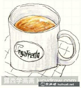 怎么畫咖啡 怎么畫咖啡