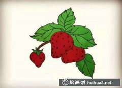 孩子最愛草莓簡筆畫教學(xué)