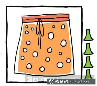 怎么畫(huà)短裙