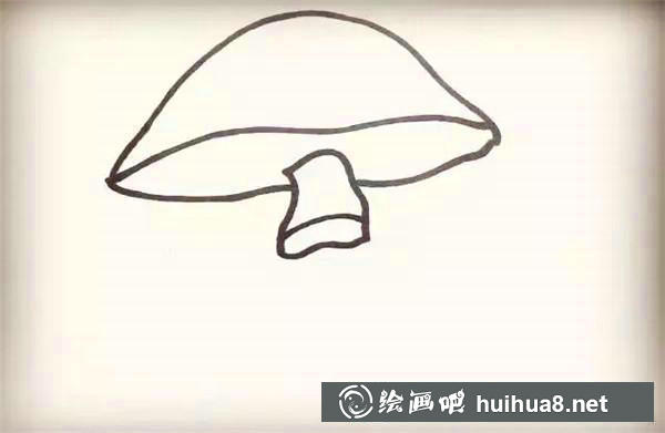 蘑菇簡筆畫教程 蘑菇簡筆畫教程