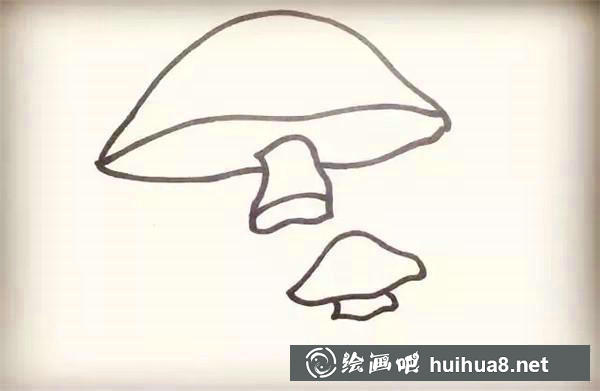蘑菇簡筆畫教程 蘑菇簡筆畫教程