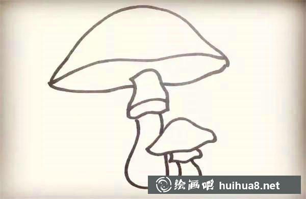 蘑菇簡筆畫教程 蘑菇簡筆畫教程
