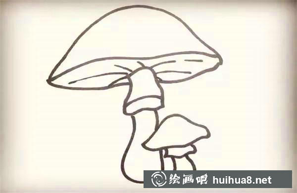 蘑菇簡筆畫教程 蘑菇簡筆畫教程