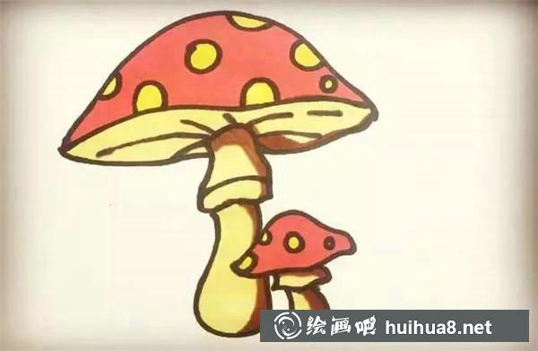 蘑菇簡筆畫教程 蘑菇簡筆畫教程