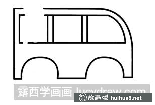 校車簡筆畫