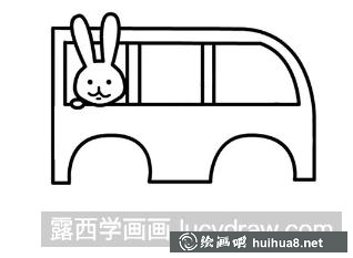 校車簡筆畫
