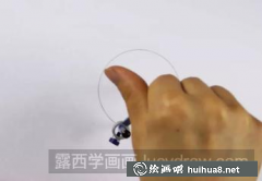 彩鉛繪玻璃彈珠教程