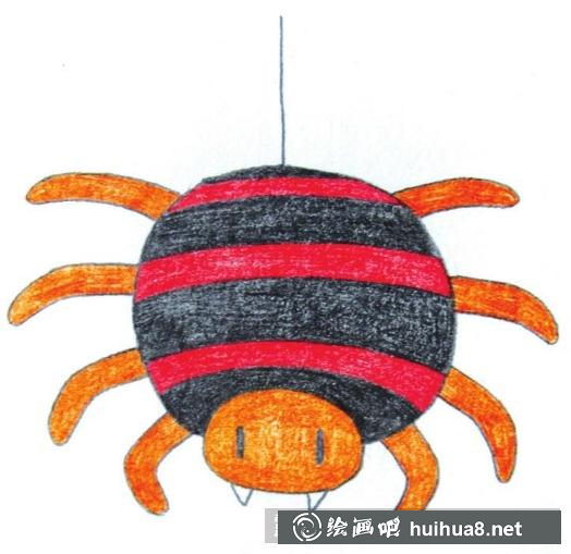 蜘蛛的畫(huà)法