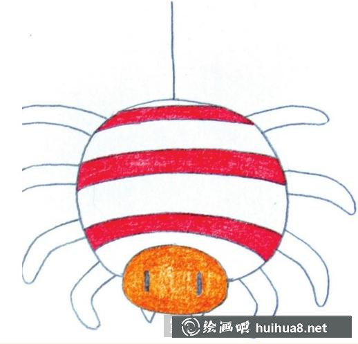 蜘蛛的畫(huà)法