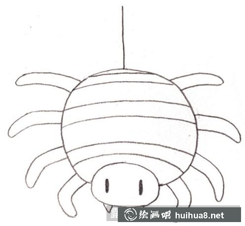 蜘蛛的畫(huà)法