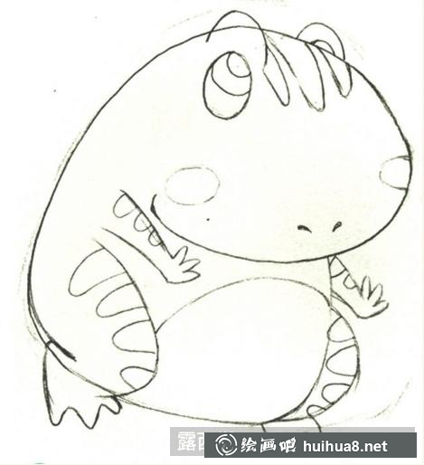 兒童畫青蛙