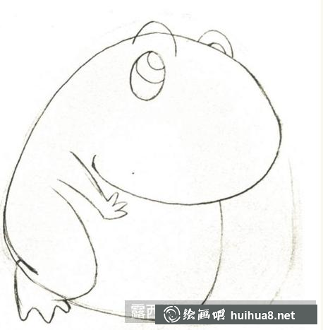 兒童畫青蛙