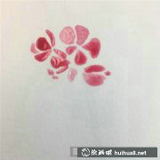 桃花朵朵水彩教程繪心法