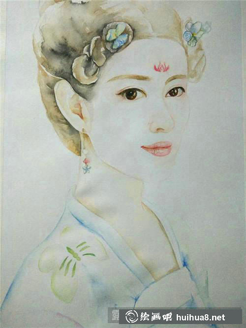 慕容林致水彩畫(huà)