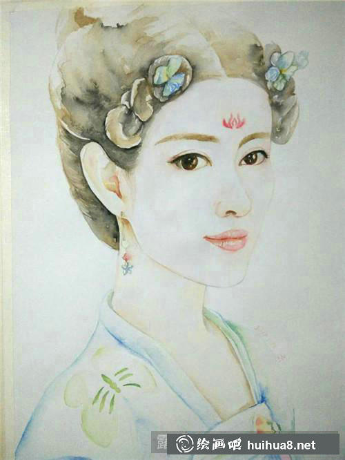 慕容林致水彩畫(huà)